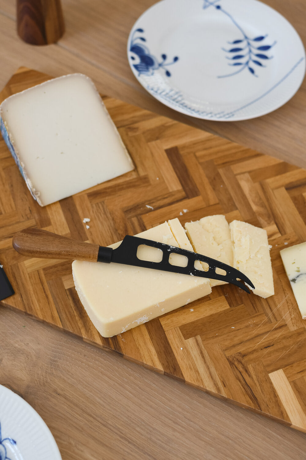 Osteknive, 3 stk. - Sort & natur